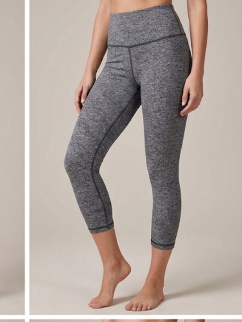 Victoria's Secret Gray Heather High-Waist Leggings Women’s size small